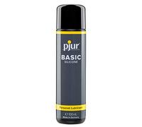 pjur Basic Silicone - Silicone Personal Lubricant for First timers - Compatible with Condoms and Non-Sticky - for Men & Women (100ml)