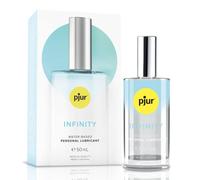 pjur Infinity Water-Based - Quality Water-Based Personal Lubricant in an Elegant Glass Bottle - for Endless Pleasure (50ml)