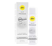 pjur med Premium (100ml) - Silicone-Based Medical Lubricant - for Highly Sensitive Skin/mucous membranes - Allergy Friendly