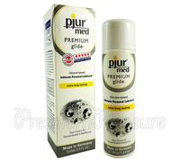 pjur med PREMIUM Glide Silicone based lubricant Extra long lasting personal lube