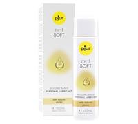 pjur med Soft (100ml) - Silicone-Based Medical Personal Lubricant with Natural jojoba Oil - for Dry and Sensitive mucous membranes
