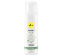 pjur ORGANIC Fresh (150ml) - Intimate cleansing foam - Easy to use without water - Fragrance-free