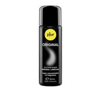 pjur Original - Long-Lasting, Extra-Smooth Silicone-Based Lubricant and Massage Oil for Enhanced Pleasure - Latex Condom Compatible - Zero Odors, Flavors, or Preservatives (30ml)
