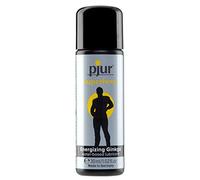 pjur Superhero Energizing Glide - Stimulating Personal Lubricant with Ginkgo - energising & stimulating Effect - for All Men who Want More (30ml)