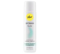 pjur Woman Nude - Water-Based Natural Personal Lubricant - Free from preservatives and parabens - Specially for Women (100ml)