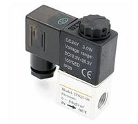 PJVPEJOD 2V025-08 2Port 2Pos 1/4quot; Electrical Hex Pneumatic Control Air Solenoid Valve Coil 12V 24V 110V 220V 50HZ 6VA 1Pcs(AC 220V)