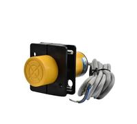 PJVPEJOD Capacitive Proximity Switch LJC34A4-KJ Cylindrical Proximity Sensor and Bracket 2-Wire M34 25mm Detection Distance AC 90-250V(Class B Nc)