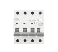 PJVPEJOD GYR9NM 4P 3P+N 16A 25A 32A 40A 6KA Electro-Magnetic AC Type RCBO with Over Current Protection 30mA 100mA 300mA(4P 25A,30mA)