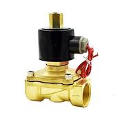 PJVPEJOD Lead Type 0~10bar 2 Way G1/2inch 2W160-15K / G3/4inch 2W200-20K Brass Normally Open Solenoid Water Valve 1Pcs(Onecolor,0.75 Inch)