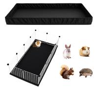 PJYuCien Guinea Pig Cage Liner, Waterproof Liner for C&C Guinea Pig Cage, Easy to Install, Suitable for Guinea Pigs, Rabbits, Totoro, Hedgehogs, Ferrets, Small Animals, Not Include Cage (24" X 48")