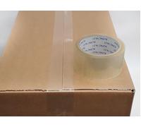 Pk 6 Clear BOPP Tape 48mm 66m 45mu TCP486645