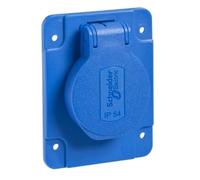PK Socket Blue 2p+PE 10/16A 250V Mureva PKN61B