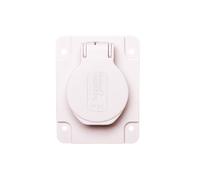 PK Socket, Grey, 2p+PE, 10/16A, 250V Mureva PKN61G