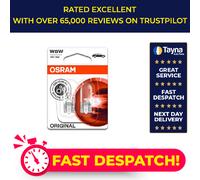 OSRAM ORIGINAL W5W halogen, position and number plate light, 2825-02B, 12V, double blister (Pack of 2)
