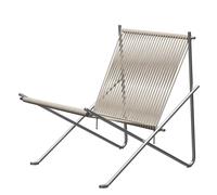 PK4 Lounge Chair Steel - Nature Fritz Hansen - PK4 Edelstahl-Natur