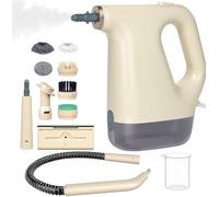 PKBD 1200W Handheld Steam Cleaner, 20s Fast Heating Hand Held Steam Cleaner with 450ml Visualization Tank, Steam Cleaners with 11-Piece Accessories, Steam Cleaner Handheld for Kitchen, Car, Window