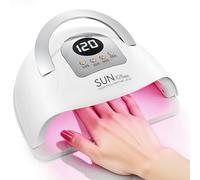 PKBD 380W UV Nail Lamp, Fast Curing Nail Lamp with 81 Beads/4 Gear Timing