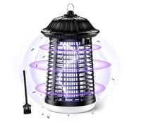 PKBD Electric Bug Zapper Indoor/Outdoor, Insect Fly Swatter Zapper Mosquito Trap, Insect Killer for Home, Noir