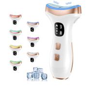 PKBD Face Massager, 45°C Hot & 15°C Cold Facial Massager Electric Skin Lift Neck Beauty Machine,with EMS Microcurrent Massager, 7 LED 4 Modes 3 Levels- Face Sculpting Device Anti-Wrinkle