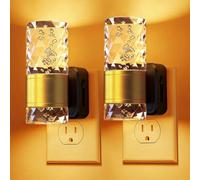 Pkbd Night Light Plug In Wall With Dusk To Dawn Sensor, Adjustable 100 Lm Brightness & 3000 K Warm White Automatic In For