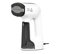 PKBD Vacuum Handheld Garment Steamer,Portable Clothes Steamer & Wrinkle Remover, 2500 Pa Suction 160ml Water Tank 3-Speed Adjustment Handheld Travel Steamer for Clothes for Home&Travel,White