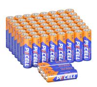 PKCELL AA Batteries,LR6 1.5V High Performance Disposable 60 Pack Double A Batteries for Keyboards Clocks Kids Musical Mat Toys Remote Controls (10-Year Shelf Life) X 60 Counts