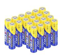 PKCELL AAA Batteries 20 Pack - Long-Lasting 1.5V Triple A Batteries for TV Remotes, Torches, Toys & Smoke Alarms - Leak-Proof & UKCA Certified - 0% Plastic Packaging - 3-Year Shelf Life (AAA)