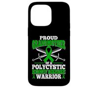 PKD Polycystic Kidney Warrior Proud Grandmother Support Case for iPhone 14 Pro Max