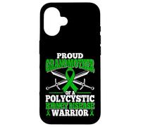 PKD Polycystic Kidney Warrior Proud Grandmother Support Case for iPhone 16