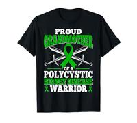 PKD Polycystic Kidney Warrior Proud Grandmother Support T-Shirt