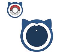 Pkila Case Compatible with Pokemon Go Plus Case Friendly with Wrist Strap Shatterproof, Shockproof, Anti-scratch/Anti-oil Protective Cover, Blue, Soft Silicone Cover Case for Poke GO Plus
