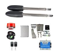 PKM-C02 Heavy Duty Automatic Electric Swing Gate Opener Operator Actuator Remote Control Swing Door Motor Drive Access Control(Kit 19)