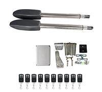 PKM-C02 Heavy Duty Automatic Electric Swing Gate Opener Operator Actuator Remote Control Swing Door Motor Drive Access Control(Kit 9)