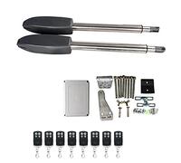 PKM-C02 Heavy Duty Automatic Electric Swing Gate Opener Operator Actuator Remote Control Swing Door Motor Drive Access Control(Kit 7)