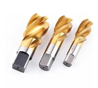 PKNVKZIDK 1Pcs Cobalt Pipe Screw Thread Tap Drill Bits HSSCO M35 Spiral Flute Tools for Stainless Steel G/ZG/RC/NPT/PT 1/16-1 Inch(RC1I8) PKNVKZIDK