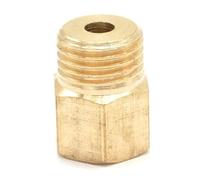 PKNVKZIDK 2pc Brass Reducer Hex Head M10x1mm Female to 1/4" BSP Male Thread Reducing Bush Fitting PKNVKZIDK