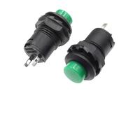 PKNVKZIDK Emergency Stop Switch DS-228 3A /125VAC 1.5A/250VAC On/Off Latching Momentary Push Button Switches DS-428 Self Locking Push Button Switch(Self Locking Green,20PCS) PKNVKZIDK