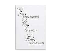 PKNVKZIDK For the Feeling Heart - Honest Emotion Art Print, Supportive Wall Decor for Mental Wellness, Bedroom Sanctuary, Empath Space Unframed,08x12inch(20x30cm)