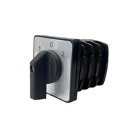 PKNVKZIDK LW27 YMW27-20/3 Control Circuit 20A 690V Three Positions 3 Poles Control Power Silver Rotary Changeover Cam Switch PKNVKZIDK
