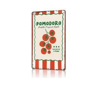 PKNVKZIDK Pomodoro Technique Metal Sign Vintage Funny Wall-Art Tin Poster Study Method Focus Timer Decor For Coworking Space Bedroom Office Desk 8 X 12 inch