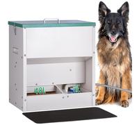 PKNYBZH 48L Automatic Dog Feeder Large Breed and 3L Automatic Dog Water Dispenser for Large Dogs, 2 in 1 Gravity Pet Feeder and Waterer Set for Larger Sized Pets