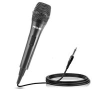 PKOJIN Dynamic Karaoke Microphone for Singing, Vocal Wired Microphone for Karaoke, Handheld mic with 10 Ft Cable, mics for Speaker with ON/Off Switch