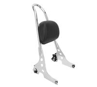 PKPGHEEVNL Motorcycle Accessories Detachable Rear Passenger Sissy Bar Backrest Cushion Pad For Sportster XL 883 1200 2004-2023