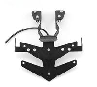 PKPGHEEVNL Motorcycle License Plate Holder With Short Tail License Plate LED Light Plate For Y&amaha TMAX 530 560 TMAX530 TMAX560 2017-2021