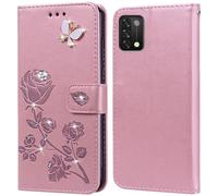 PKQTOP Phone Case for Umidigi A11 with Kickstand,Card Slots,Silicone Bumper,Shockproof,Flip Wallet Leather Protective Cover for Umidigi A11