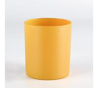 PKRANZYHKAL Candle Jars for Making, 8cm x 9cm Glass Candle Tins with Wooden Lid, Perfect for DIY Candle Making Kit, Home Decor & Gift