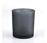 PKRANZYHKAL Candle Jars for Making, 8cm x 9cm Glass Candle Tins with Wooden Lid, Perfect for DIY Candle Making Kit, Home Decor & Gift