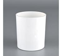 PKRANZYHKAL Candle Jars for Making, 8cm x 9cm Glass Candle Tins with Wooden Lid, Perfect for DIY Candle Making Kit, Home Decor & Gift