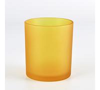 PKRANZYHKAL Candle Jars for Making, 8cm x 9cm Glass Candle Tins with Wooden Lid, Perfect for DIY Candle Making Kit, Home Decor & Gift