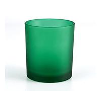 PKRANZYHKAL Candle Jars for Making, 8cm x 9cm Glass Candle Tins with Wooden Lid, Perfect for DIY Candle Making Kit, Home Decor & Gift